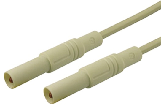 Hirschmann Test & Measurement, 32A, 1000V ac/dc, White, 2m Lead Length
