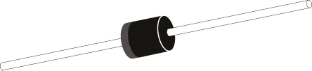 Vishay 5KP40A-E3/54, Uni-Directional TVS Diode, 5000W, 2-Pin P600