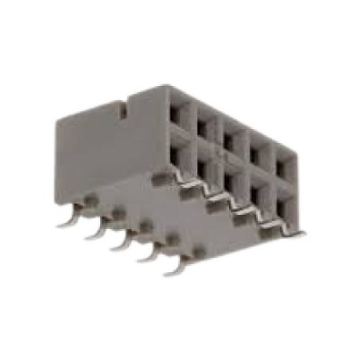Amphenol Communications Solutions Surface Mount PCB Socket, 8-Contact, 1-Row, 2.54mm Pitch