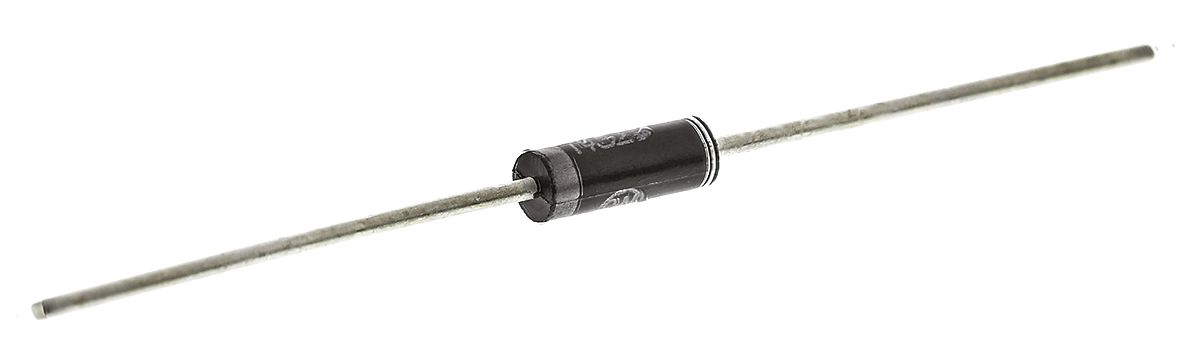 onsemi, 10V Zener Diode 5% 5 W Through Hole 2-Pin DO-15