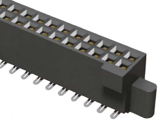 Samtec SFM Series Straight Surface Mount PCB Socket, 40-Contact, 2-Row, 1.27mm Pitch, Solder Termination