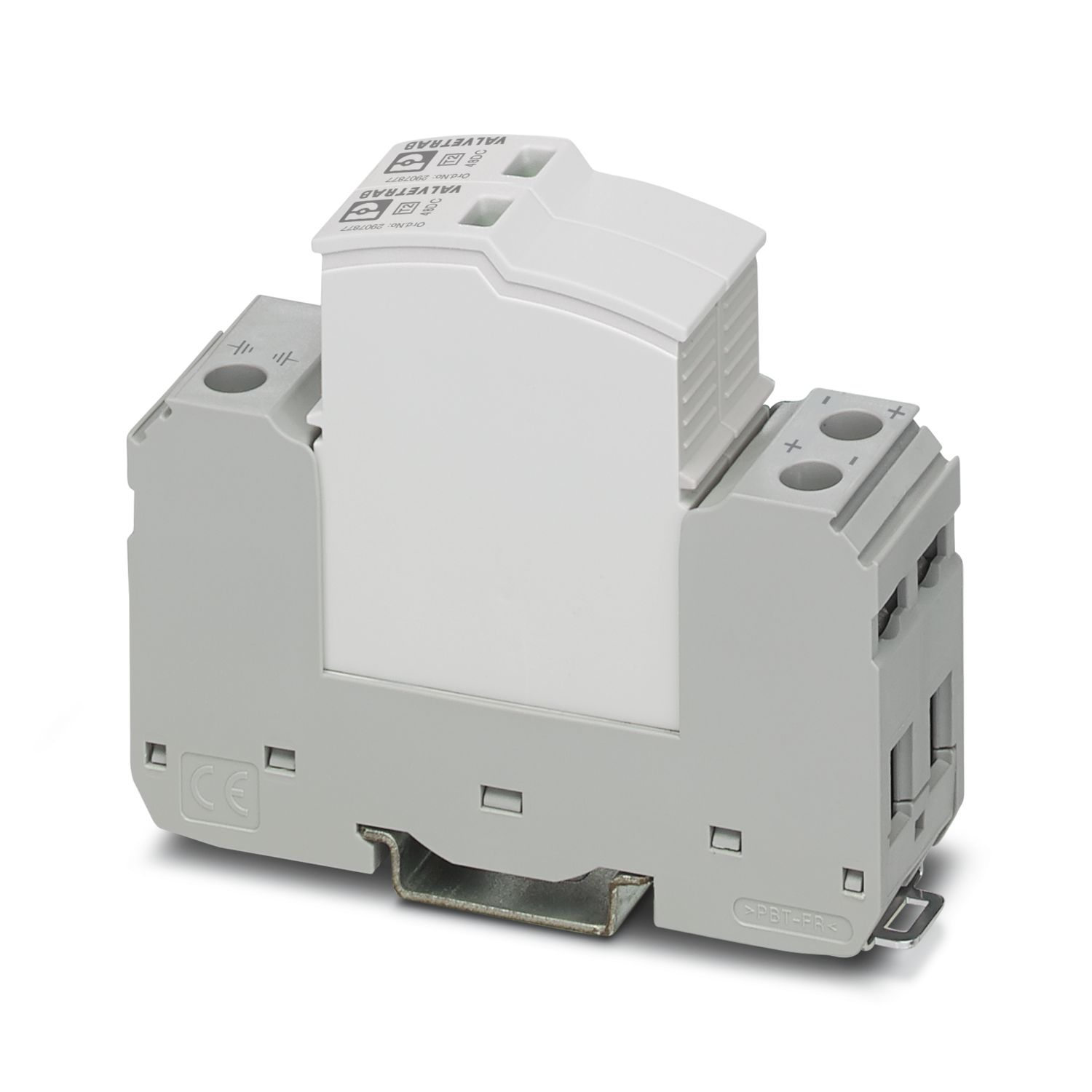 Phoenix Contact Surge Protector, 800V (Volts), DIN Rail Mount