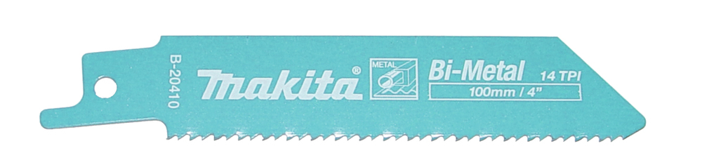 Makita, 14 Teeth Per Inch 100mm Cutting Length Reciprocating Saw Blade, Pack of 5
