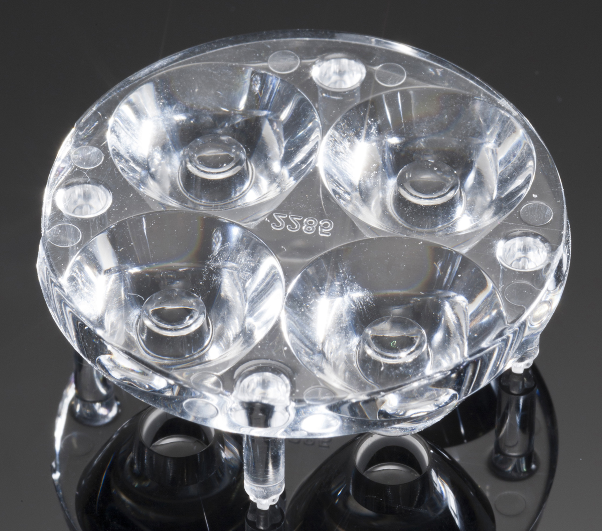 Ledil C12285_ANGIE-S, Angie Series 4-Way LED Lens, 15 ° Spot Beam