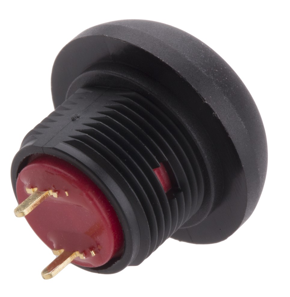 RS PRO Miniature Push Button Switch, Momentary, PCB, 13.6mm Cutout, SPST, 32/125V ac, IP67