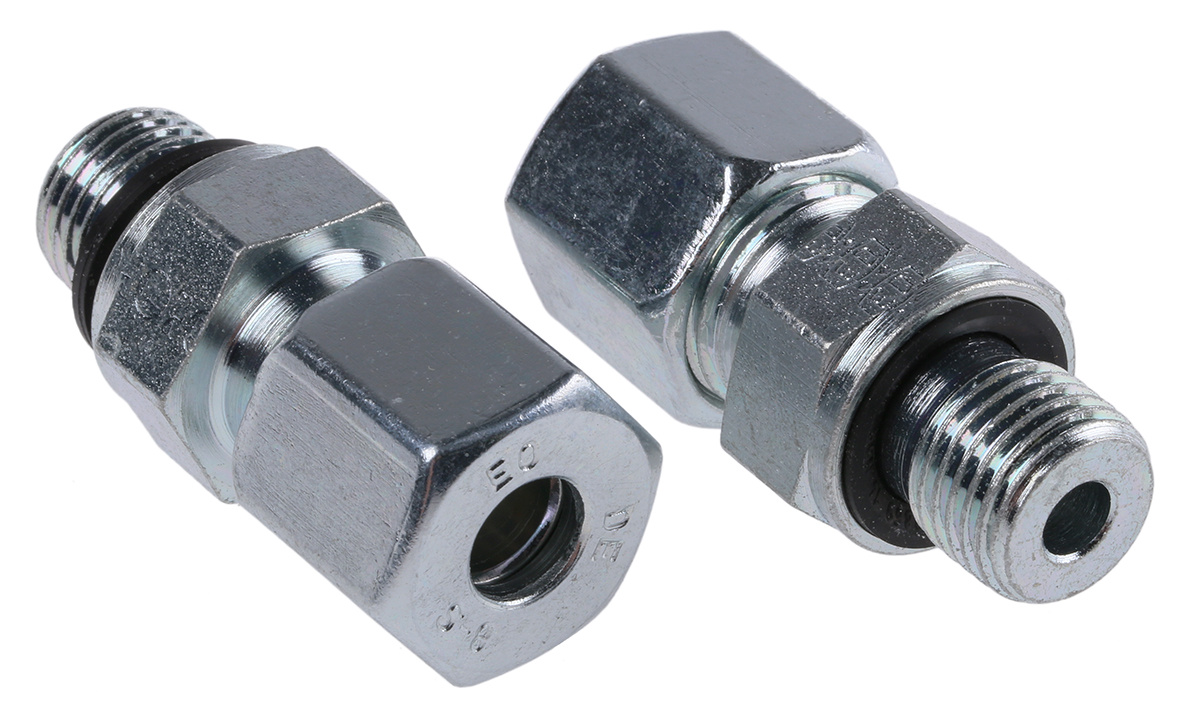 Parker G 1/4 Steel Male Stud for 8mm