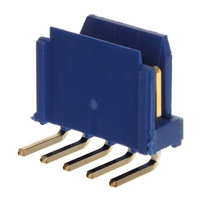 Amphenol Communications Solutions Dubox Series Right Angle Through Hole PCB Header, 4 Contact(s), 2.54 mm Pitch, 2 Row,