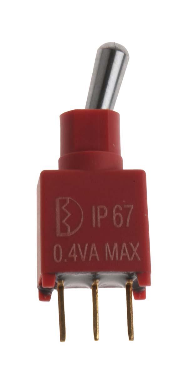 RS PRO Toggle Switch, PCB Mount, On-On, SPDT, Through Hole Terminal