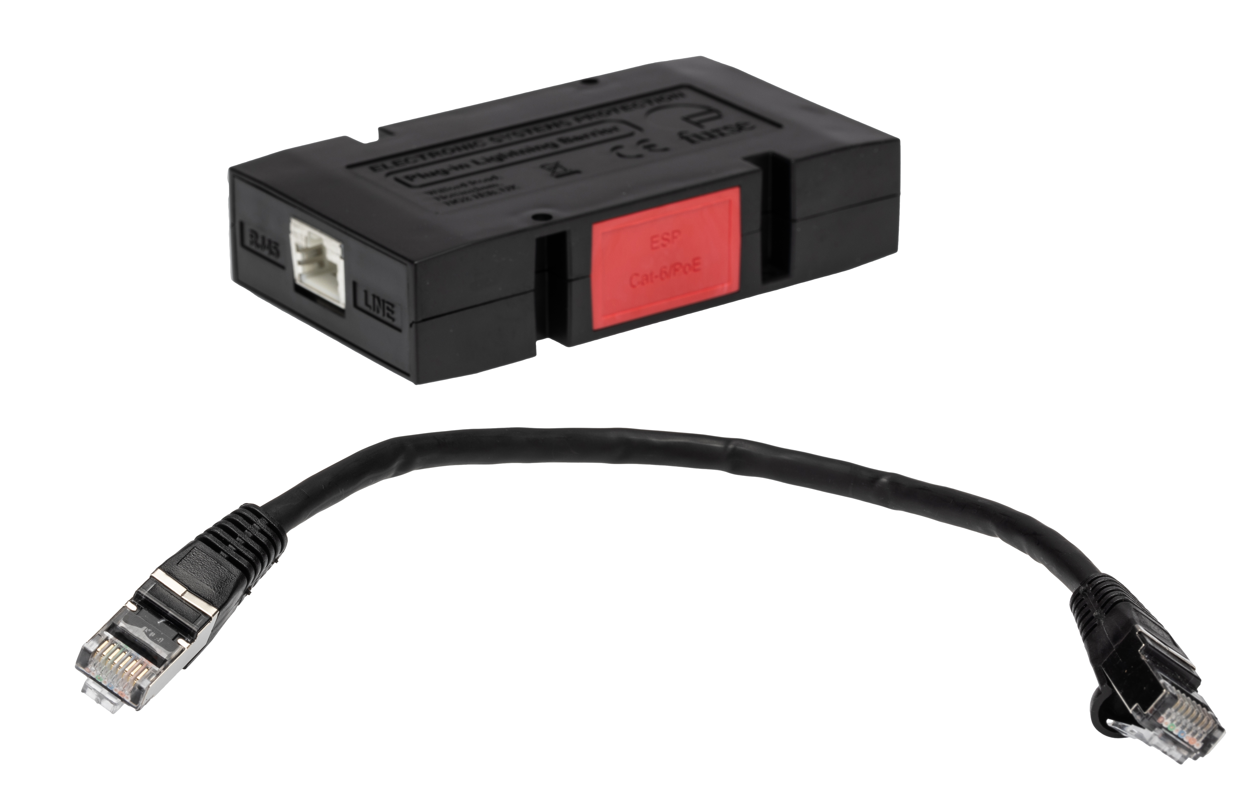 WJ Furse, ESP Cat-6 Surge Suppressor Unit 58 V Maximum Voltage Rating 1kA Maximum Surge Current Cat-6 PoE Surge