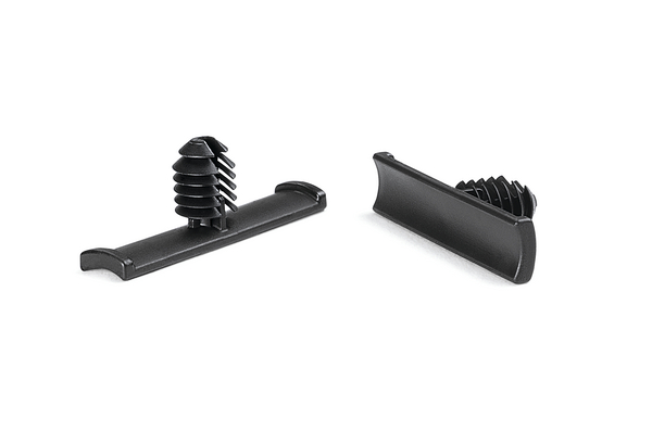 HellermannTyton Black Nylon Grouping clip