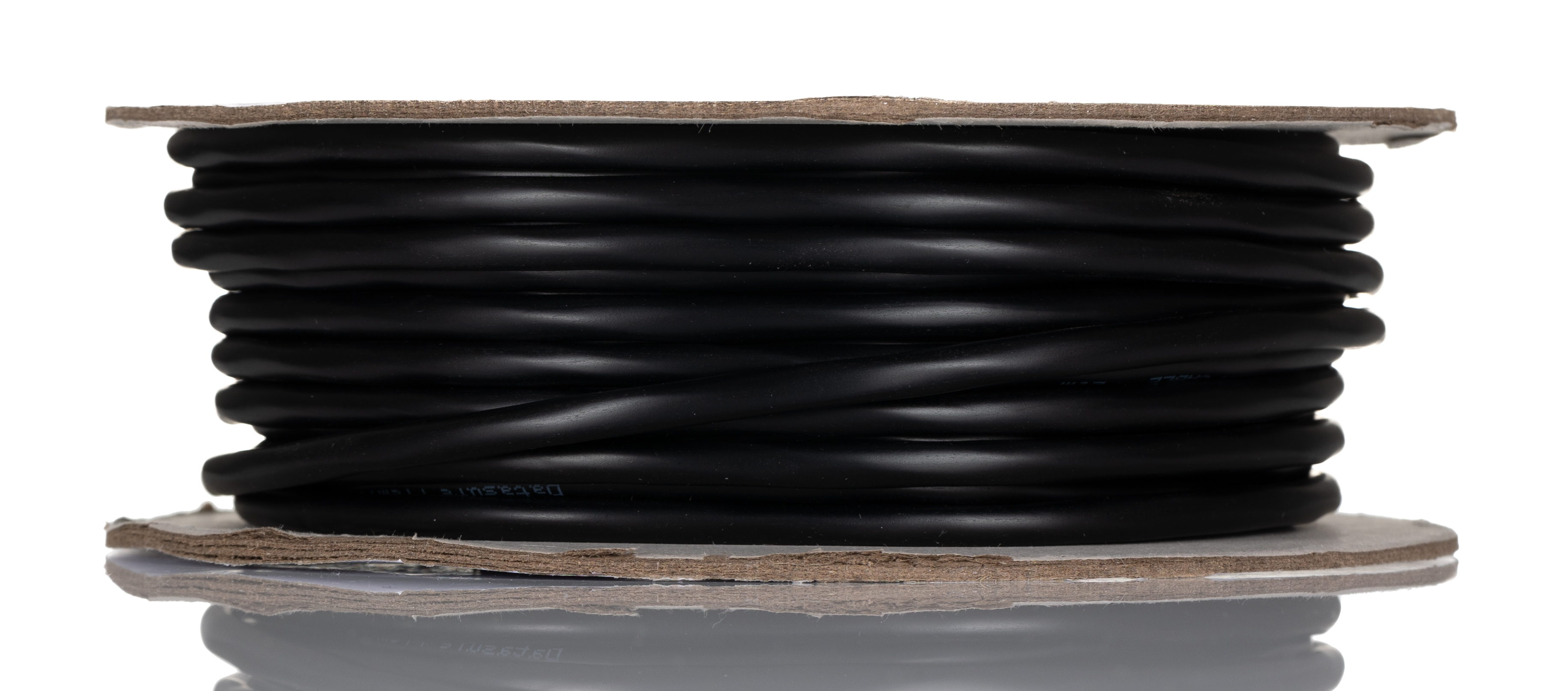 RS PRO Multi-Core Industrial Cable, 8 Cores, 0.22 mm², Unscreened, 25 m, Black Polyvinyl Chloride Sheath