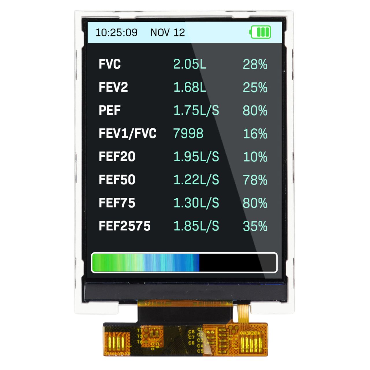 TFT LCD Colour Display, 2.8in, 240 x 320pixels