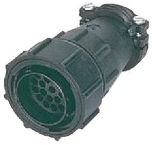 Souriau Sunbank by Eaton, UTP 12 Way Cable Mount MIL Spec Circular Connector Plug, Pin Contacts,Shell Size 14, Bayonet