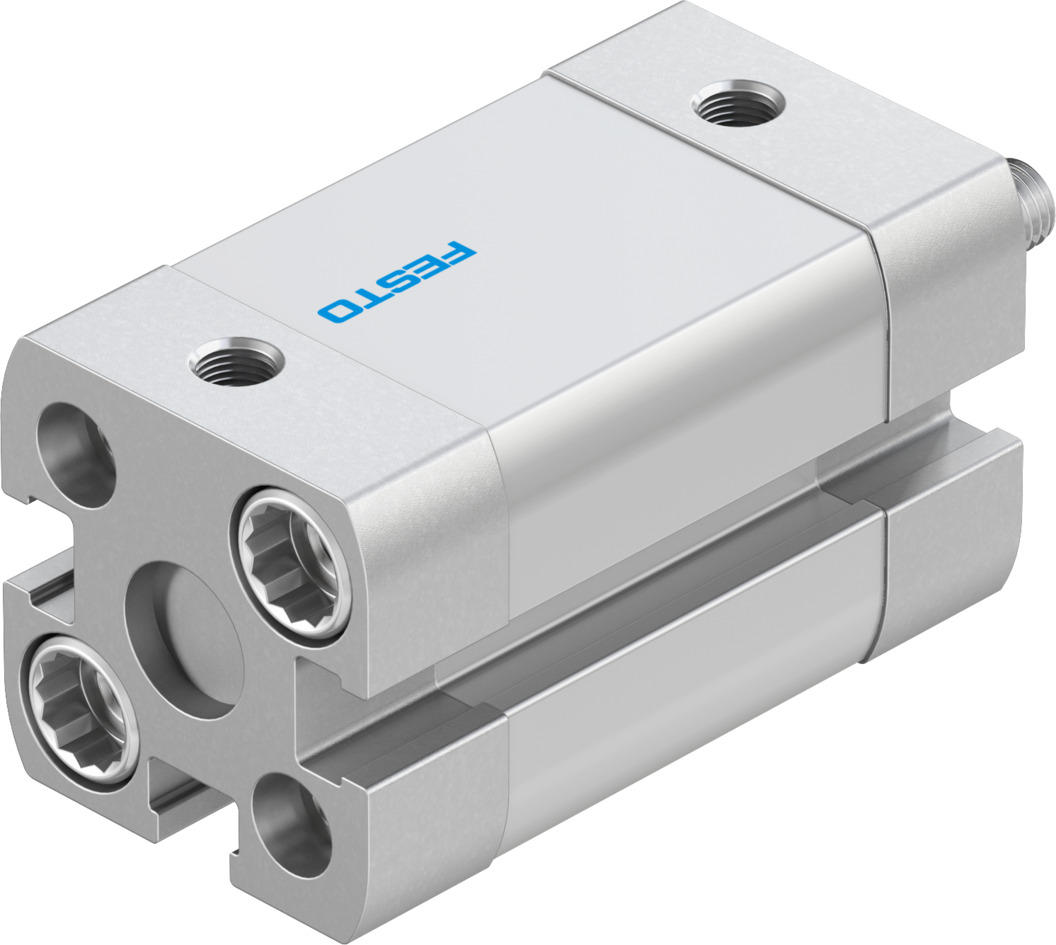 Festo Pneumatic Cylinder - 536206 12 mm Bore, 15 mm ADN Series, Double Acting Acting
