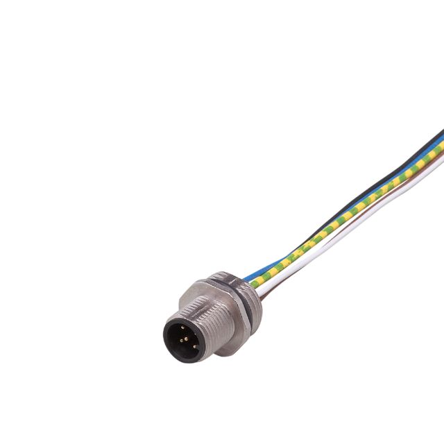 ifm electronic Circular Connector, 1 Contacts, Screw, M12 Connector, Plug, Male, IP68, E115 Series
