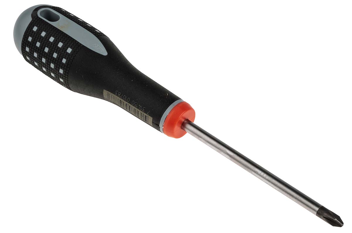 Bahco Phillips  Screwdriver, PH2 Tip, 100 mm Blade, 222 mm Overall