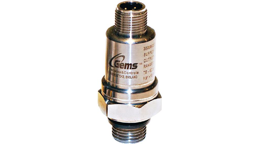 Gems Sensors 3500 Series Pressure Sensor, 0bar Min, 1bar Max