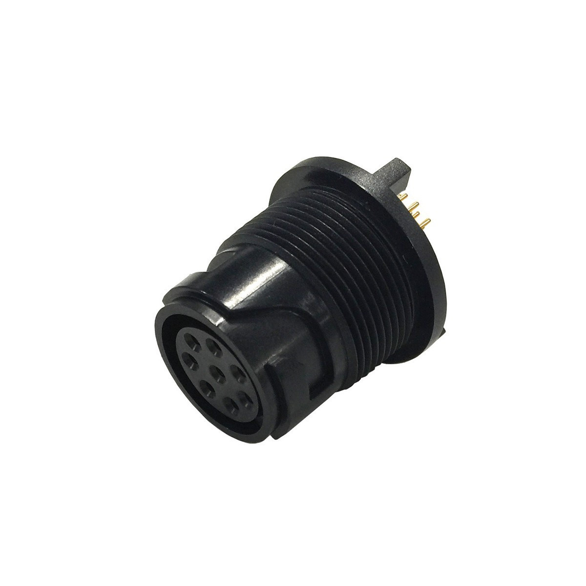 Bulgin Circular Connector, 6 Contacts, PCB, Miniature Connector, Socket, Male, IP66, IP68, IP69K, Buccaneer 4000 Series