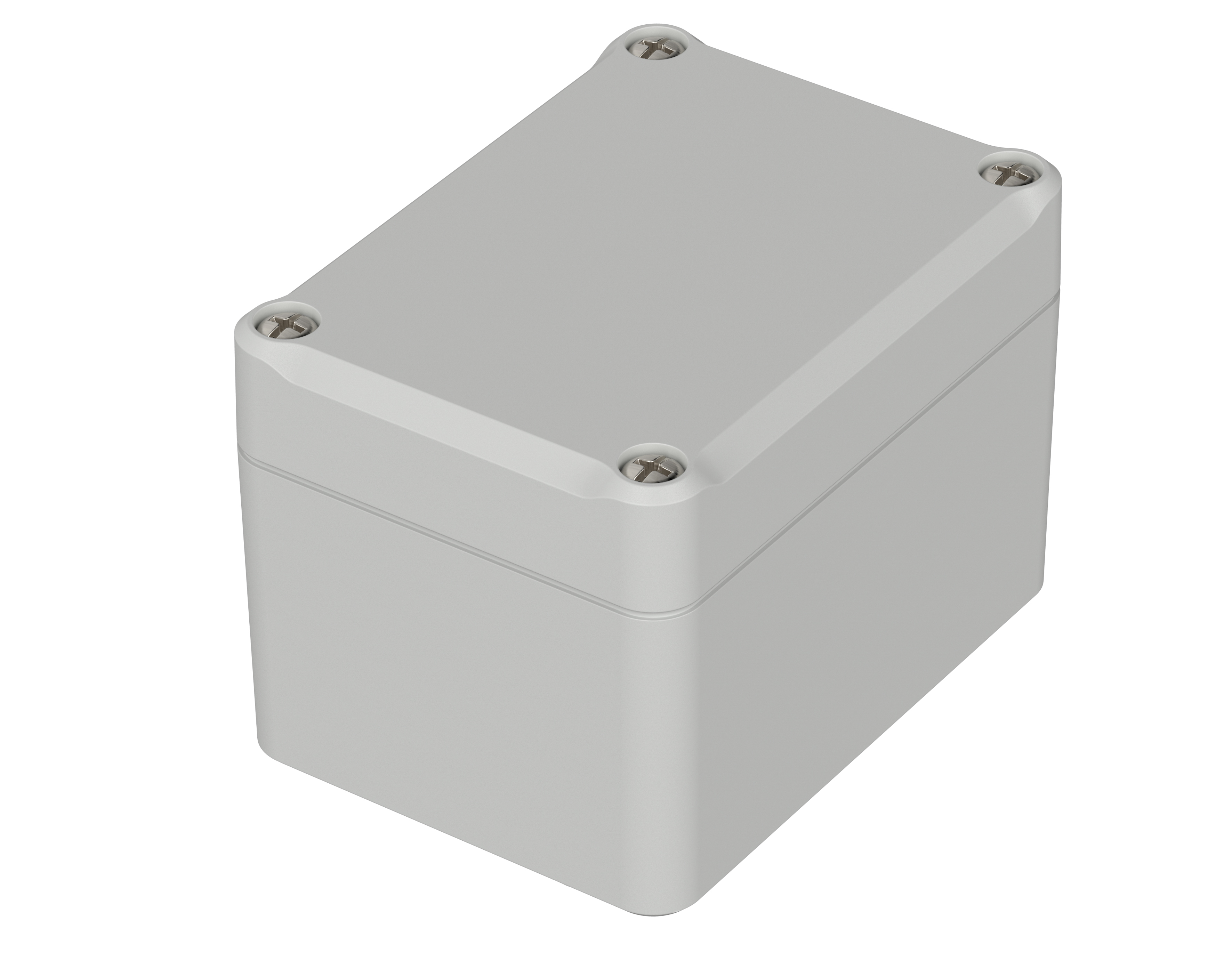 Bopla Euromas II Series Light Grey ABS General Purpose Enclosure, IP65, Light Grey Lid, 82 x 60 x 57mm