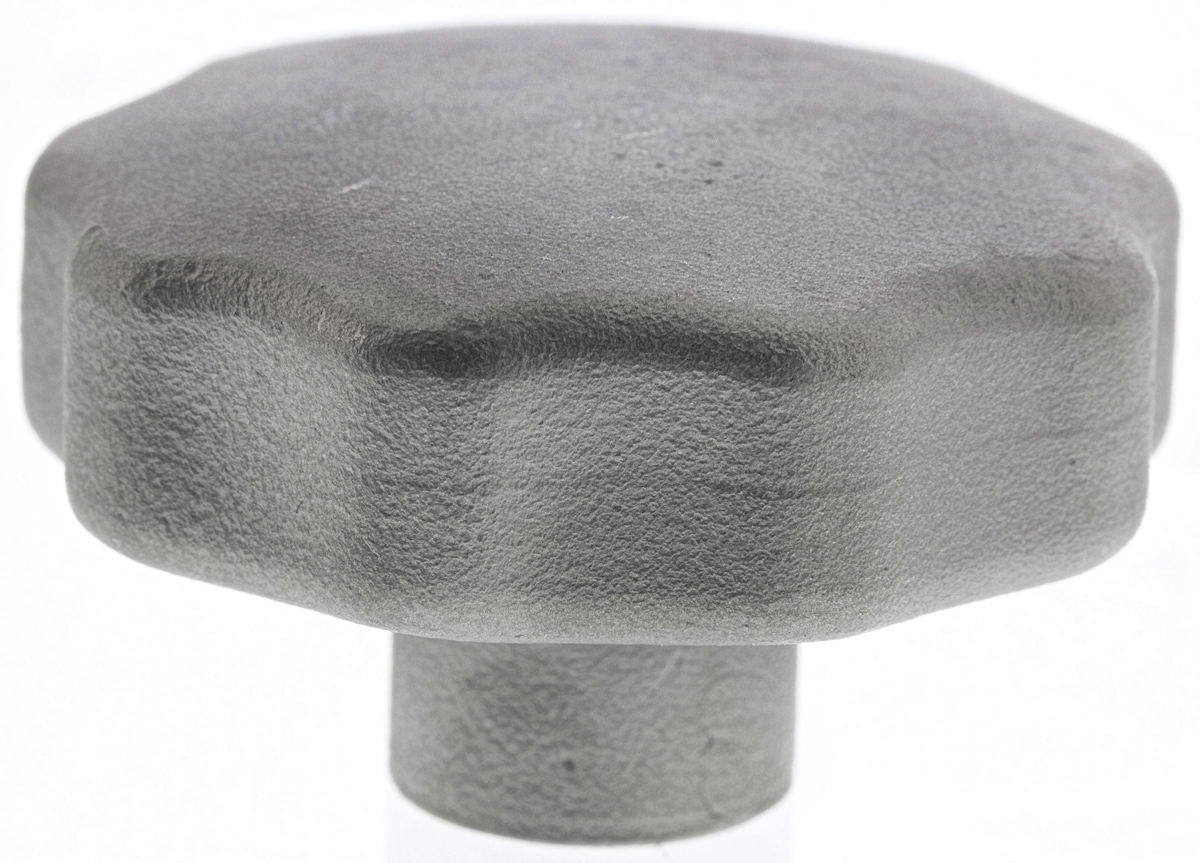 RS PRO Silver Multiple Lobes Clamping Knob, M8, Threaded Hole