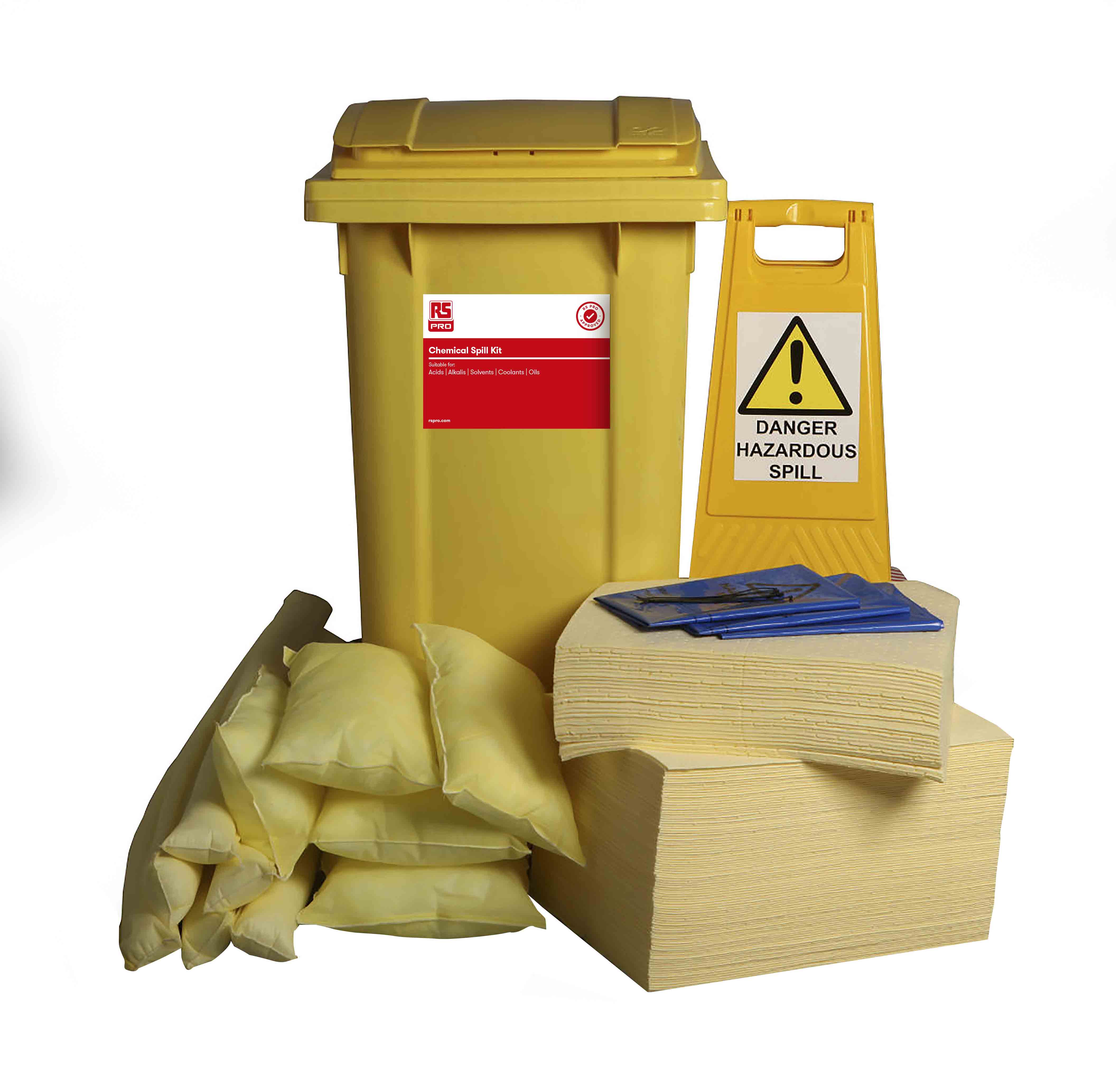 RS PRO 210L Chemical Spill Kit