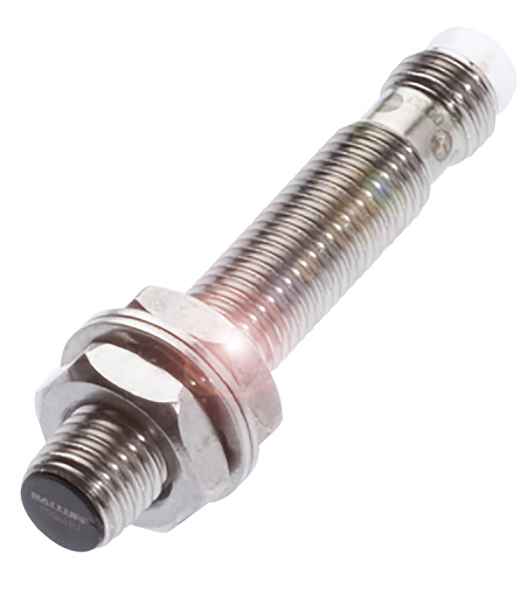 BALLUFF Inductive Threaded Barrel Proximity Sensor, M8, 2 mm Detection, PNP NO, 10 → 30 V dc