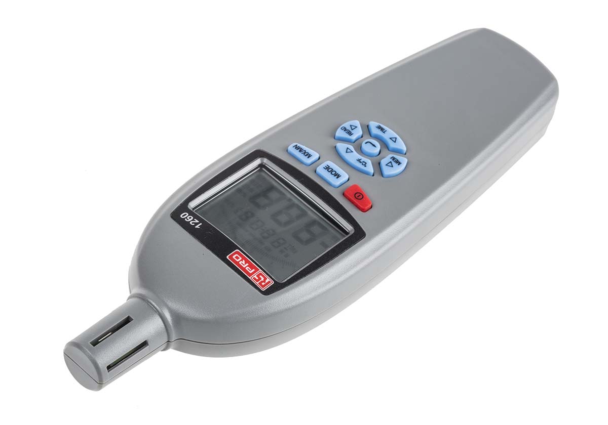 RS PRO RS1260 Hygrometer, UKAS Calibration