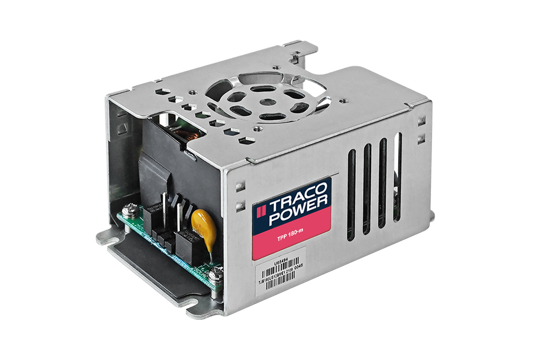 TRACOPOWER Power Supply, TPP 180-148-M, 48V dc, 3.75A, 180W, 1 Output, 85 → 264V ac Input Voltage
