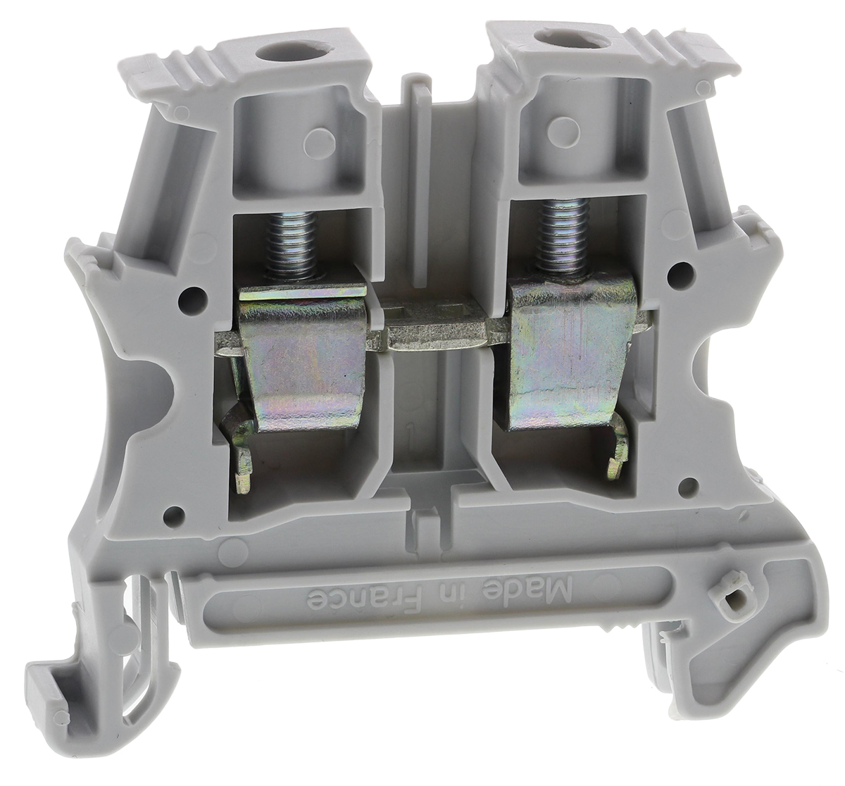 Legrand 0 371 62 371 Series Grey, 6mm², Single-Level, Screw Termination