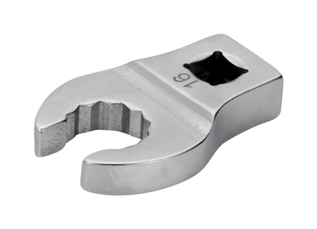 Bahco 749 Series Crow Foot Crowfoot Wrench, 3/8 in, 3/8in Insert, Chrome Plated Finish