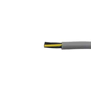 Alpha Wire Pro-Met Control Cable, 3 Cores 0.75 mm², Unscreened, 50 m, Grey Polyvinyl Chloride Sheath