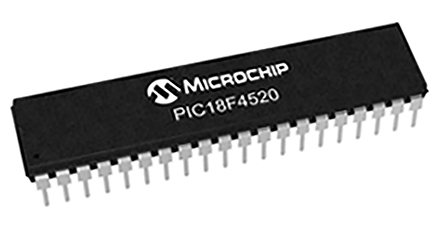 Microchip PIC18F4520-E/P, 8 bit PIC, PIC18F4520 Microcontroller, 40 MHz, 32kB FLASH, 40-Pin PDIP