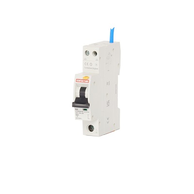 Contactum RCBO, 20A Current Rating, 1P Poles, 30mA Trip Sensitivity, Type B, CCPBR Range