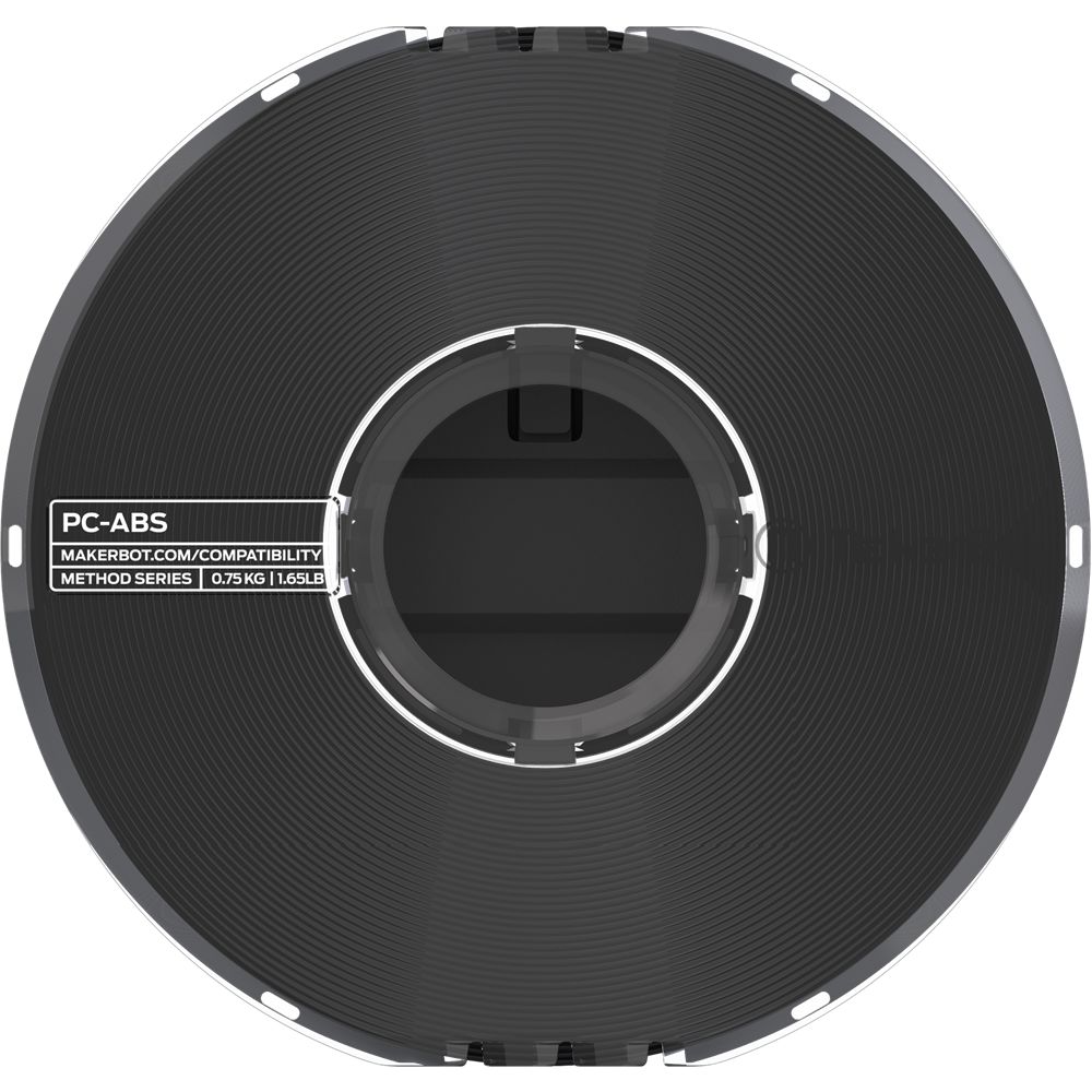 Ultimaker 1.75mm Black PC-ABS 3D Printer Filament, 630g