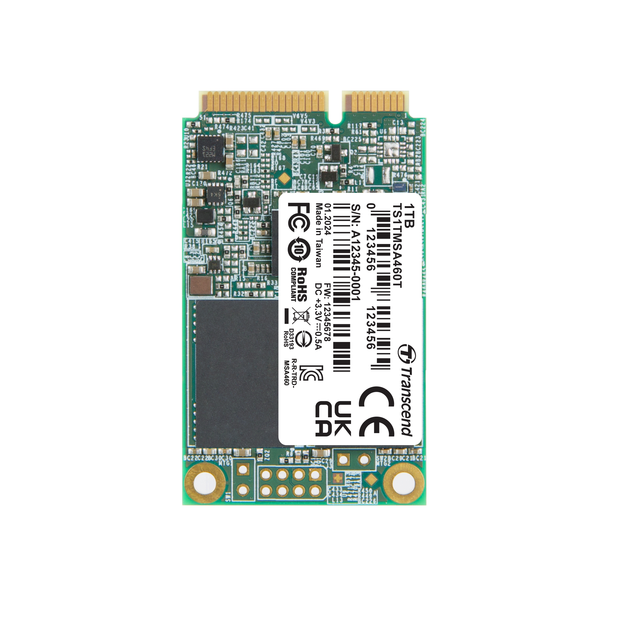 Transcend TS1TMSA460T MO-300A Internal SSD