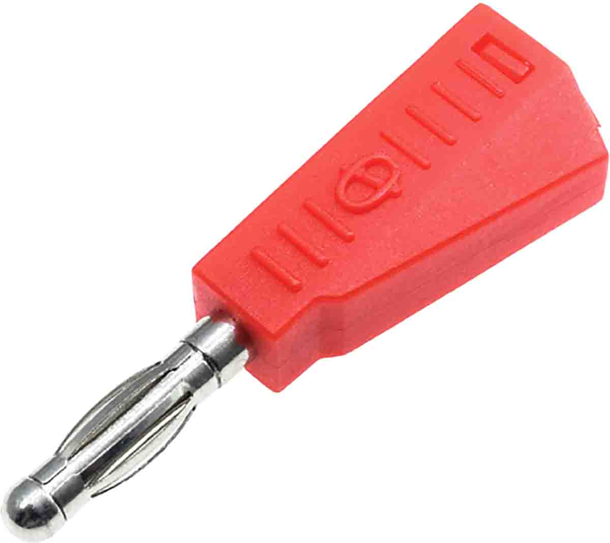 RS PRO Red Male Banana Plug, 4 mm Connector, Solder Termination, 19A, 30V, Nickel Plating