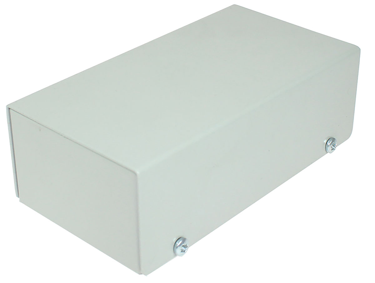 CAMDENBOSS Grey Aluminium Enclosure, Grey Lid, 175 x 155 x 75mm
