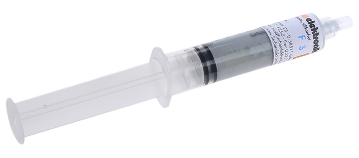 Fischer Elektronik Ceramic Synthetic Fluid Thermal Grease, 10W/m·K