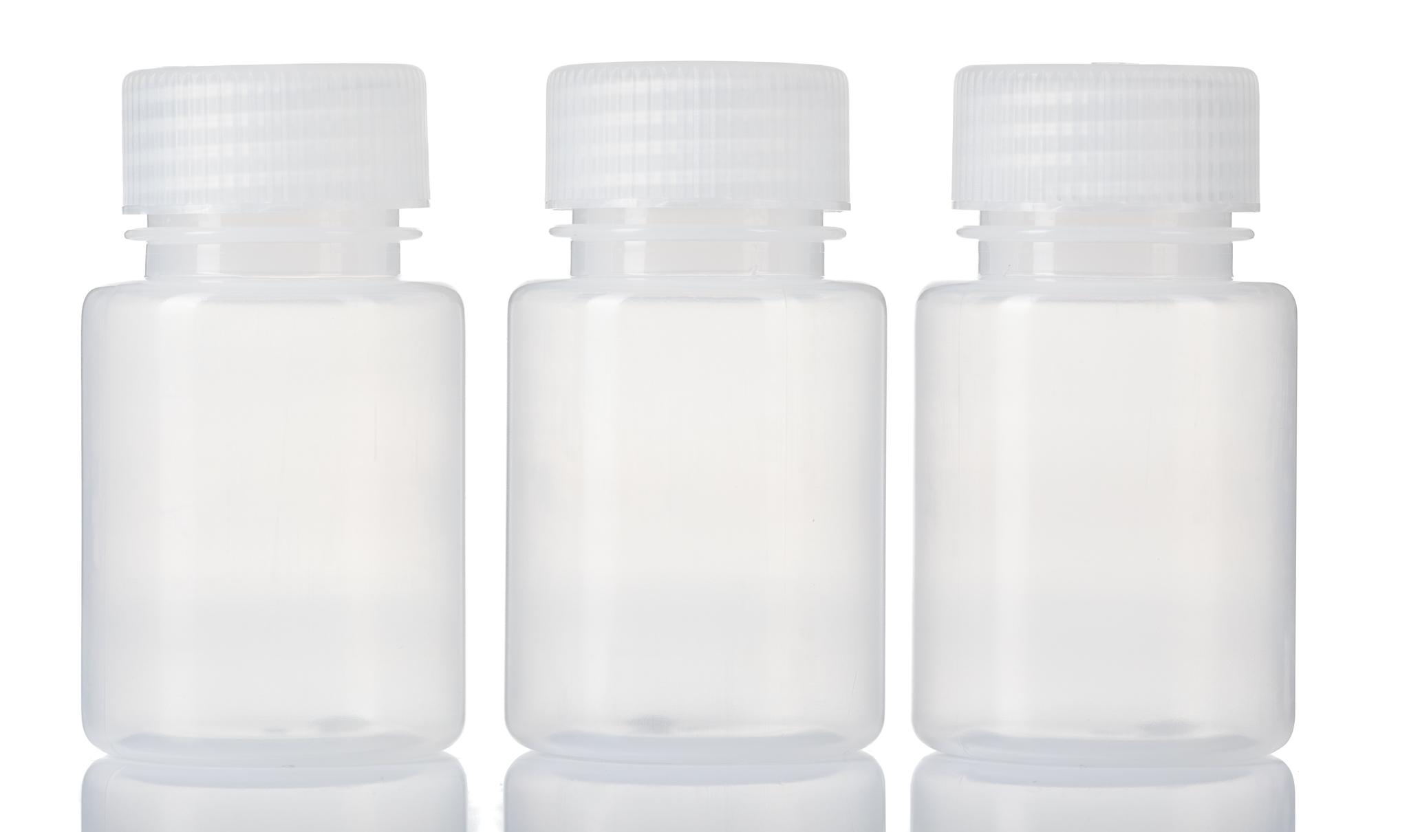 RS PRO 100ml HDPE Wide Neck Storage Bottle