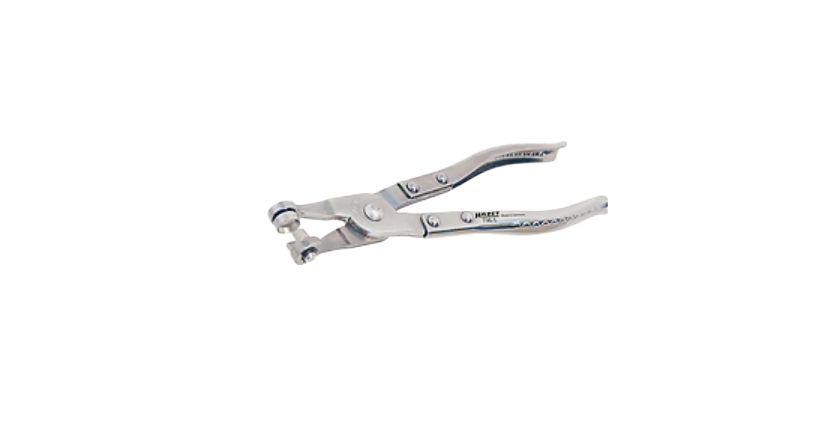 HAZET 798-5 Hose Clamp Pliers, 210 mm Overall, Pointed, Rounded Outside Tip