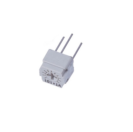 Through Hole Trimmer Potentiometer 0.5W Top Adjust Nidec Components