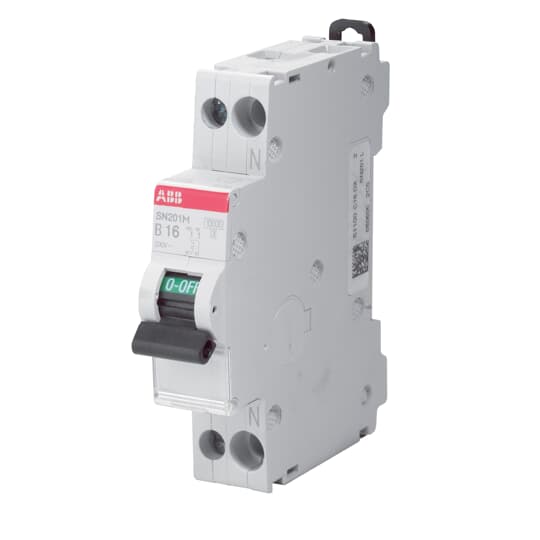 ABB SN201 MCB, 1P, 10A Curve B