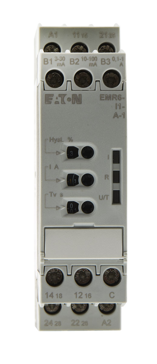Eaton Current Monitoring Relay, 1 Phase, DIN Rail