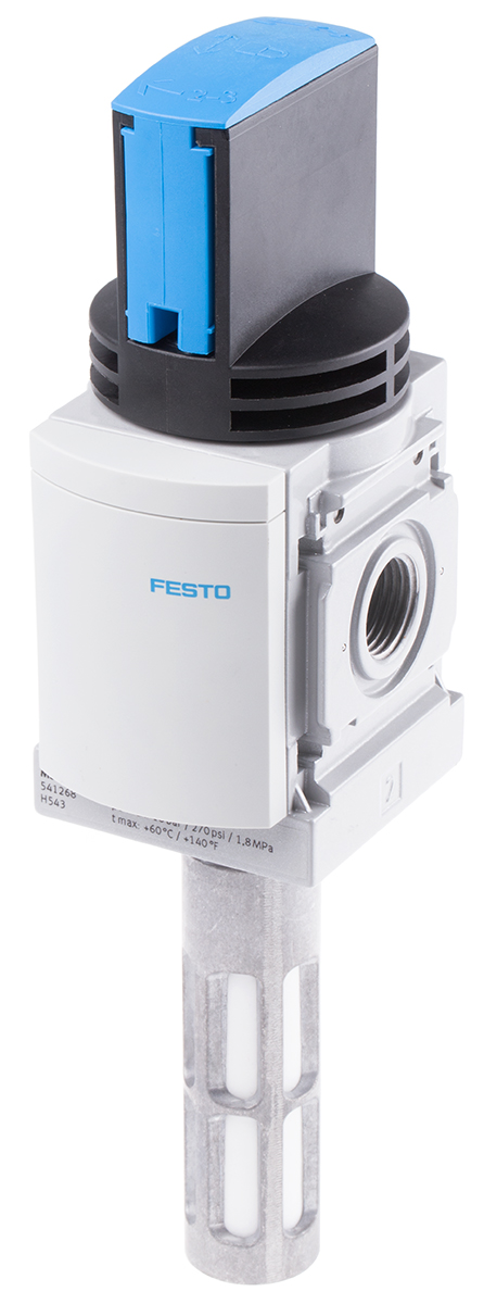 Festo Pneumatic Relay Pneumatic Manual Control Valve MS Series, G 1/2, 1/2in, 541268