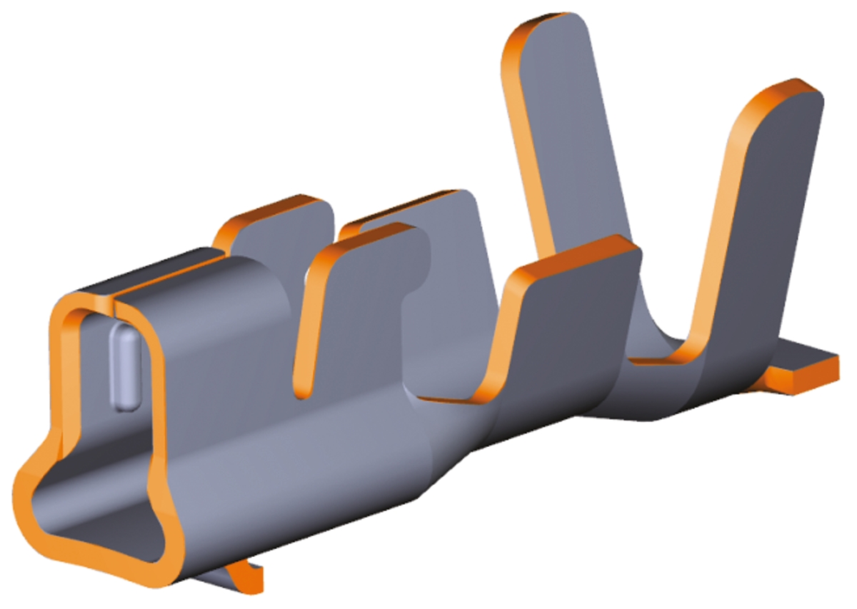 TE Connectivity Economy Power 2.5 Series Female Crimp Terminal, 24AWG Min, 20AWG Max