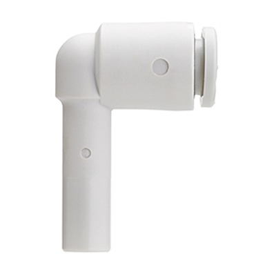 SMC KQ2 Series Plug-in Elbow, Push In 3.2 mm to Push In 3.2 mm, Tube-to-Tube Connection Style, KQ2L23-99A
