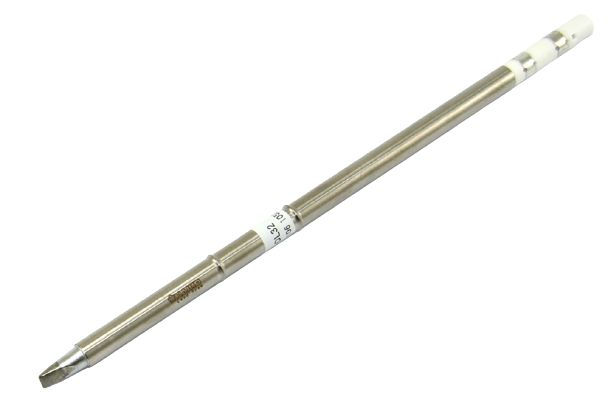 Hakko FM2028 3.2 x 7 x 10 mm Chisel Soldering Iron Tip for use with FM2027, FM2028 Soldering Iron