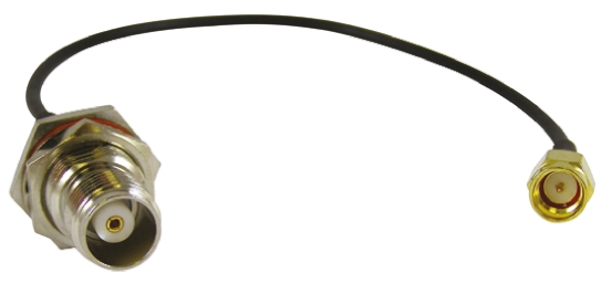 RF Solutions CBA Series Female TNC to Male SMA, 200 mm 50 Ω