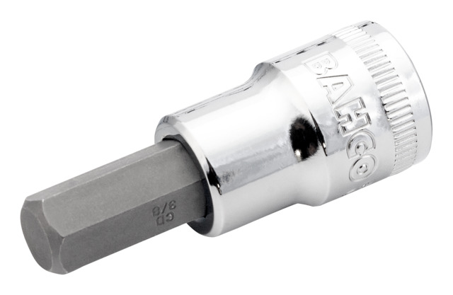 Bahco 7409Z-3/16 3/16 in Socket Driver, 47 mm Overall