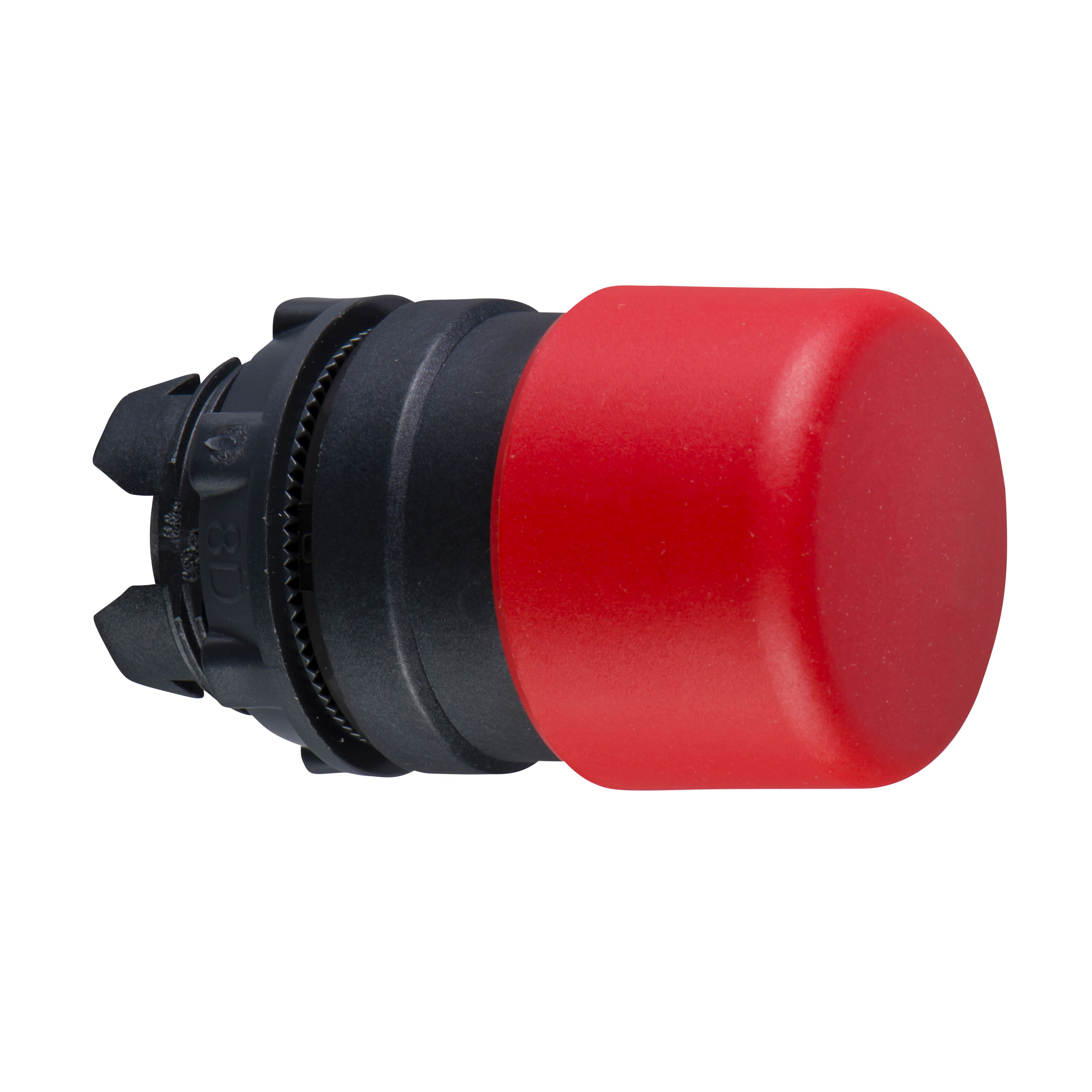 Schneider Electric Harmony XB5 Series Red Spring Return Push Button Head, 22mm Cutout, IP66, IP69K